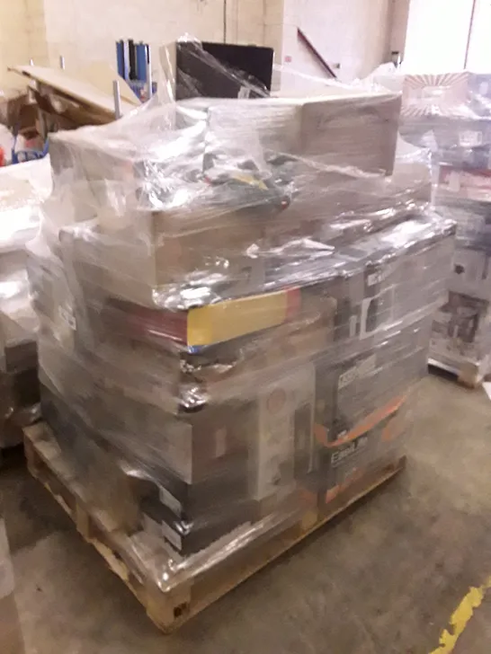 PALLET OF APPROXIMATELY 45 UNPROCESSED RAW RETURN HOUSEHOLD AND ELECTRICAL GOODS TO INCLUDE;