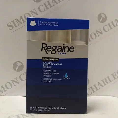 REGAINE MENS EXTRA STRENGTH SCALP FOAM 219ML