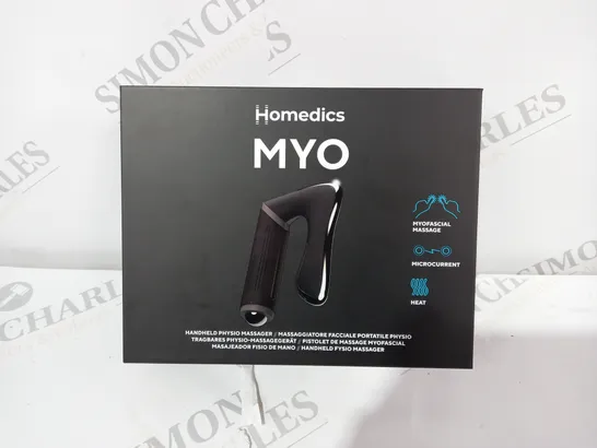 BRAND NEW BOXED HOMEDICS MYO HANDHELD PHYSIO MASSAGER