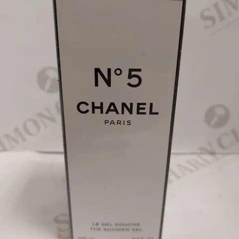 SEALED NO.5 CHANEL PARIS `THE SHOWER GEL` - 200ML