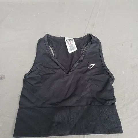 GYMSHARK EVERYDAY SEAMLESS CROP TANK SIZE XS - BODY FIT