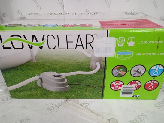 FLOW CLEAR POOL HEATER  RRP £179.99