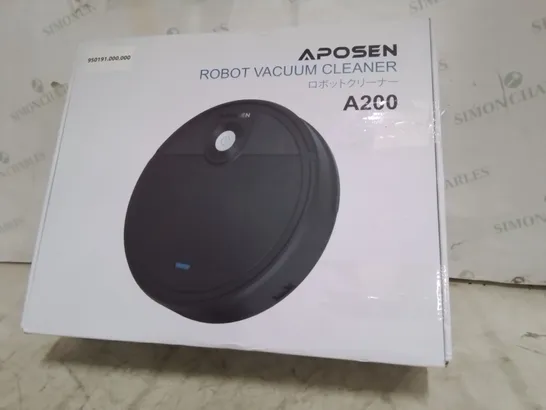 BOXED APOSEN ROBOT VACUUM CLEANER A200