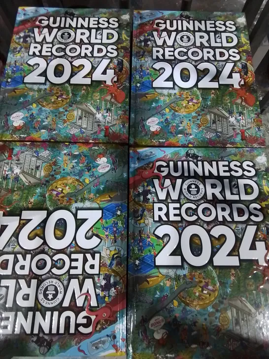 LOT OF 31 BRAND NEW GUINNESS WORLD RECORDS 2024 ANNUALS 