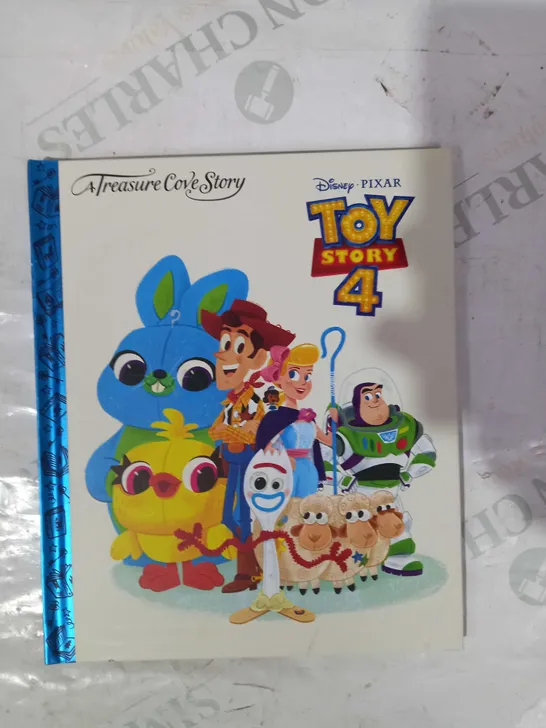 LOT OF APPROXIMATELY 10 X A TREASURE COVE STORY - DISNEY PIXAR TOY STORY 4 BOOKS