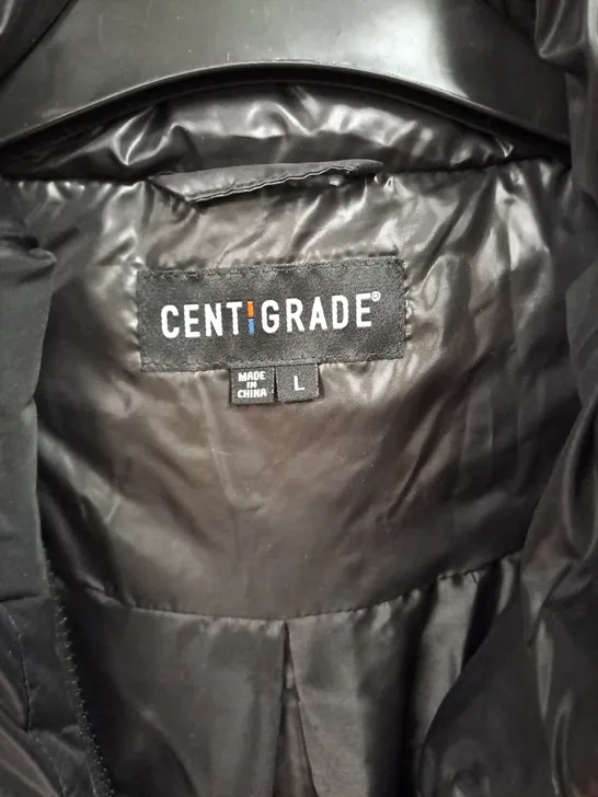 CENTIGRADE LADIES BLACK PADDED JACKET SIZE L