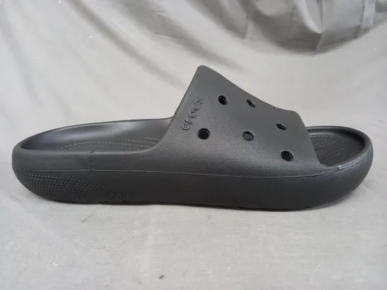 PAIR OF CROCS SLIDERS IN BLACK UK SIZE M11/W12