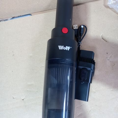 WOLF CORDLESS CAR BUDDY VACUUM CLEANER