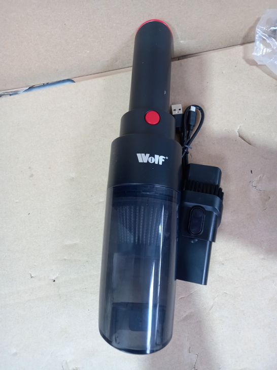 WOLF CORDLESS CAR BUDDY VACUUM CLEANER