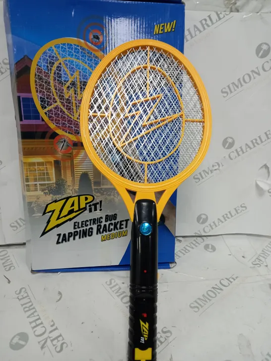 BOXED ZAP IT ELECTRIC BUG ZAPPING RACKET 