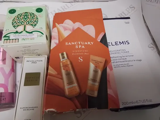 LOT OF 7 ASSORTED BEAUTY ITEMS TO INCLUDE ELEMIS AND LOREAL