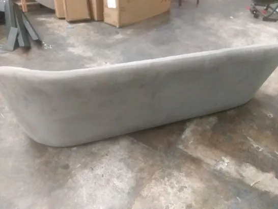 GREY FABRIC BENCH