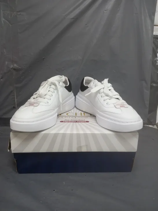 SKECHERS COURT CLASSICS TRAINERS WHITE SIZE 4