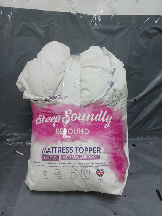 SLUMBERDOWN SLEEP SOUNDLY MATTRESS TOPPER - SINGLE 