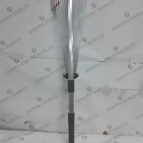 160cm TELESCOPIC GARDEN LEAF RAKE