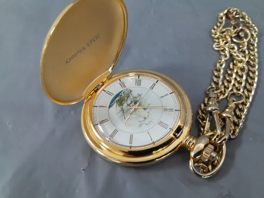 HMS VICTORY THEMED POCKET WATCH