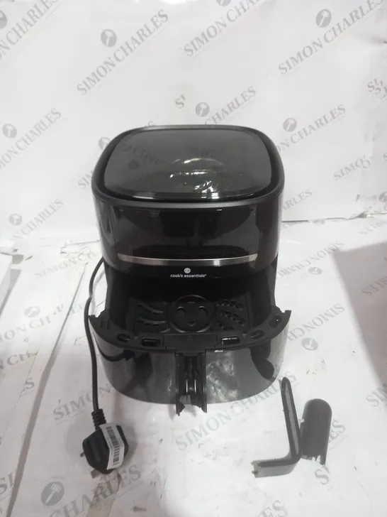 COOK'S ESSENTIALS 4L AIR FRYER IN BLACK