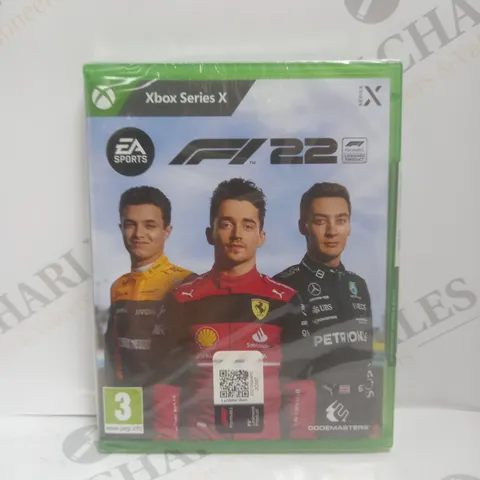 SEALED F1 22 FOR XBOX SERIES X 