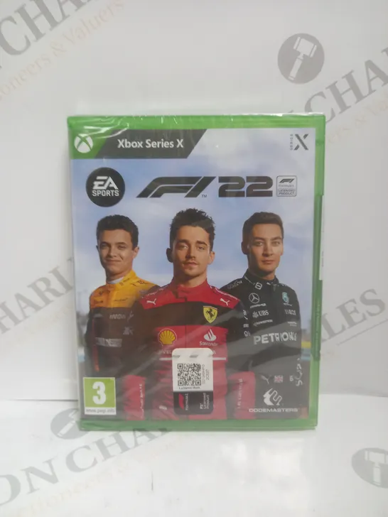 SEALED F1 22 FOR XBOX SERIES X 