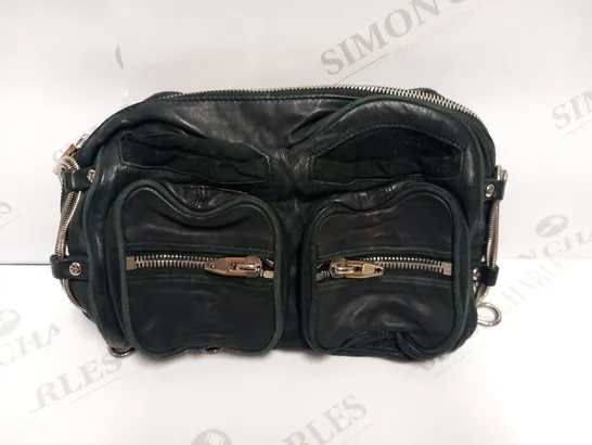 ALEXANDER WANG BRENDA BLACK LEATHER BAG