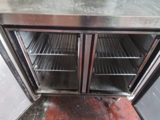 FOSTER DC1/2M COMMERCIAL STAINLESS CHILLED FOOD PREP COUNTER 