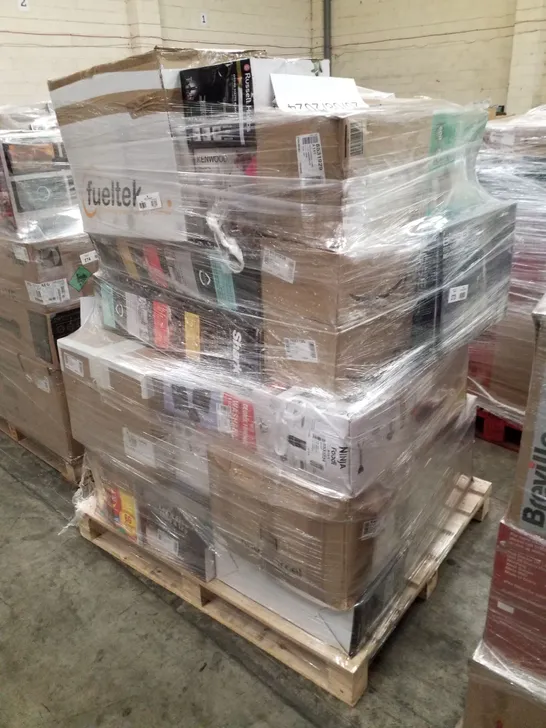 PALLET OF APPROXIMATELY 24 UNPROCESSED RAW RETURN HOUSEHOLD AND ELECTRICAL GOODS TO INCLUDE;