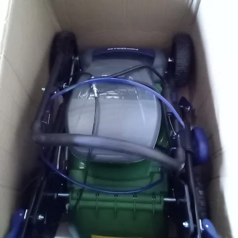 BOXED USED POWERBASE ELECTRIC LAWN MOWER 