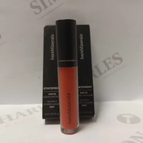 LOT OF 3 BAREMINERALS STATEMENT MATTE RED LIQUID LIPSTICKS - FIRE