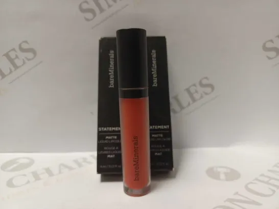 LOT OF 3 BAREMINERALS STATEMENT MATTE RED LIQUID LIPSTICKS - FIRE