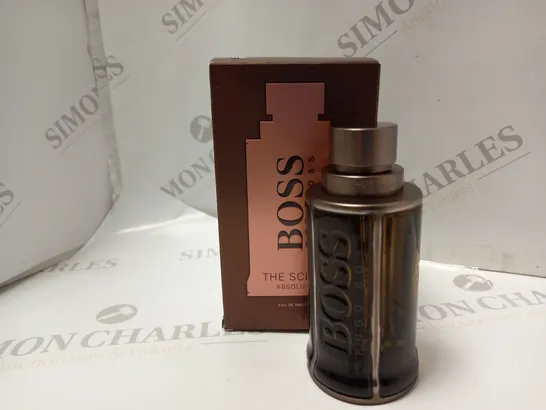 BOXED BOSS THE SCENT ABSOLUTE FOR HIM 100ml EAU DE PARFUM RRP £94