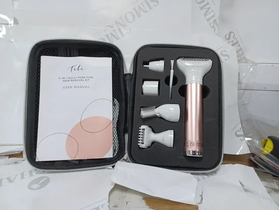 TILI 5 IN 1 MULTI FUNCTIONAL HAIR REMOVAL KIT 