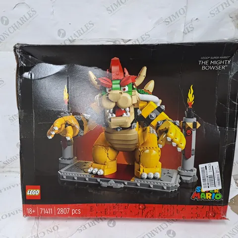 BOXED LEGO THE MIGHTY BOWSER - 71411