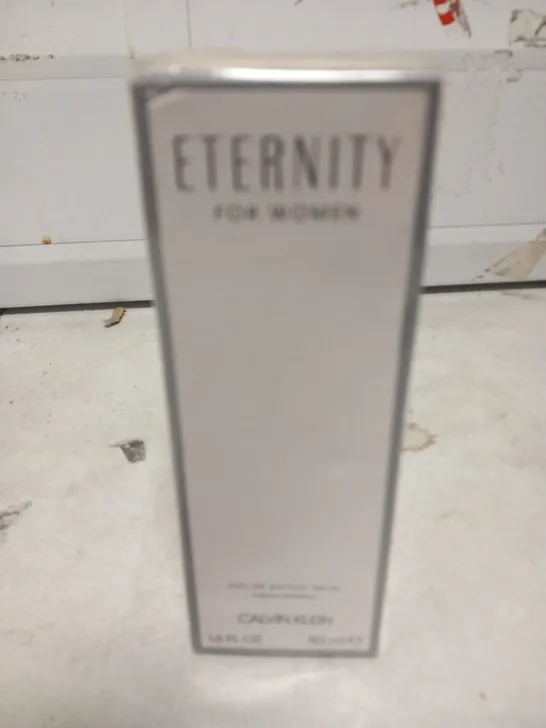 BOXED AND SEALED ETERNITY FOR WOMEN EAU DE PARUM CALVIN KLEIN 50ML