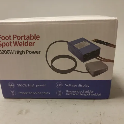 BOXED FOOT PORTABLE SPOT WELDER 5000W HIGH POWER