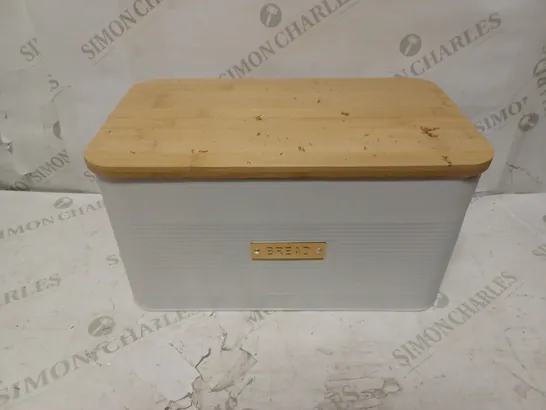 OTTO SQUARE WHITE BREAD STORAGE RRP £45