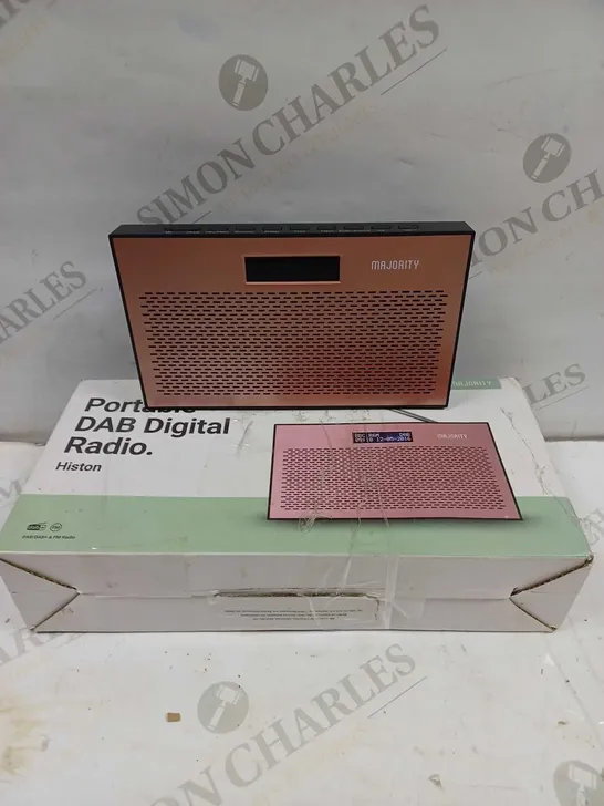 MAJORITY HISTON PORTABLE DAB DIGITAL RADIO