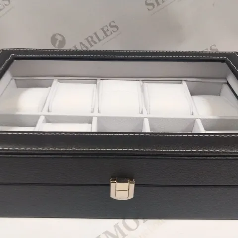 XENICA TRADING COLLECTORS 10 SLOT WATCH BOX