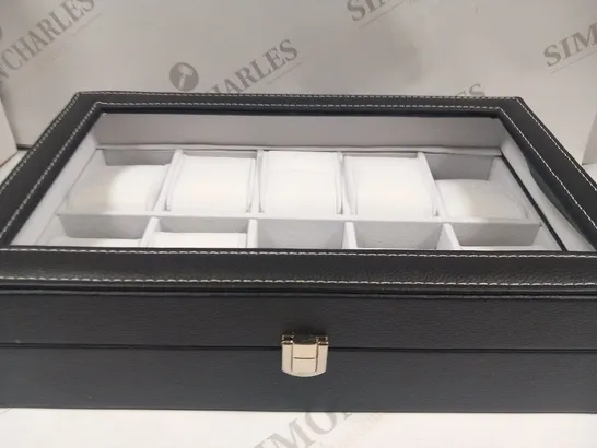 XENICA TRADING COLLECTORS 10 SLOT WATCH BOX