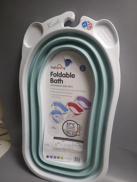 BABYWAY FOLDABLE BATH IN WHITE