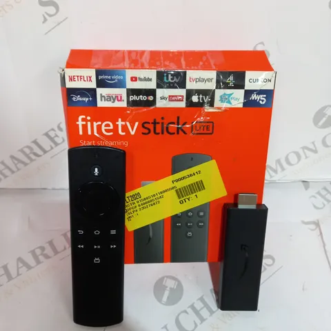 BOXED AMAZON FIRE TV STICK LITE