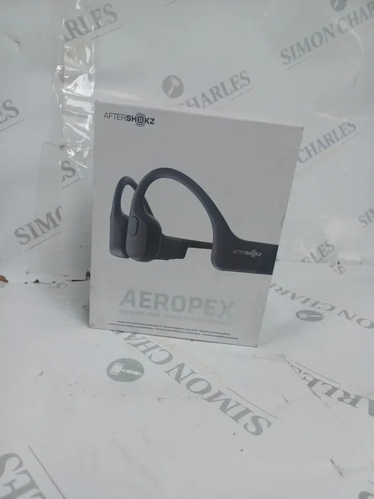 BOXED AFTERSHOKS AEROPEX WIRELESS HEADPHONES