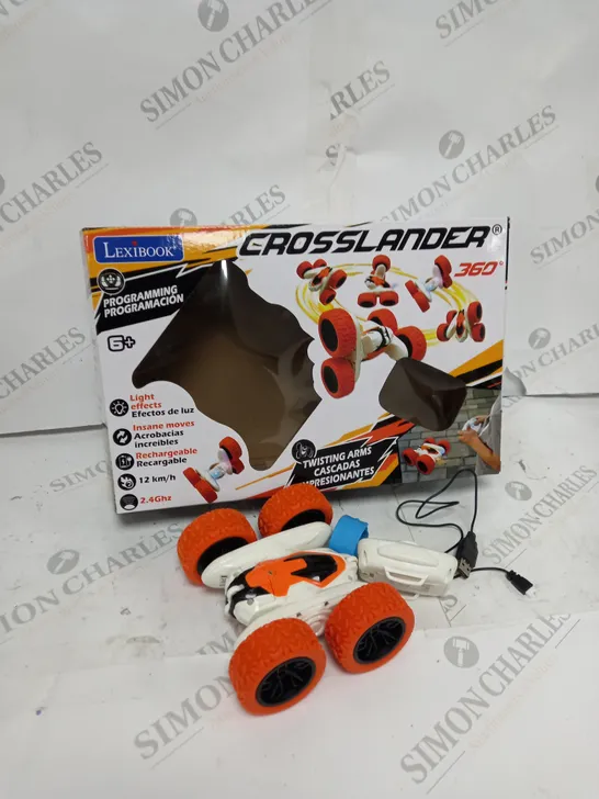 BOXED LEXIBOOK CROSSLANDER 360 REMOTE CONTROL CAR