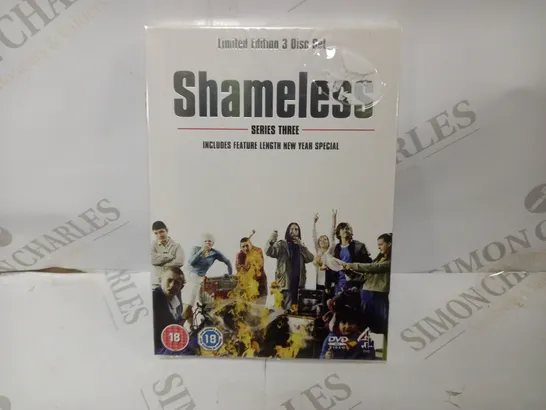SHAMELESS SERIES 3 SEALED LIMITED EDEITION 3 DISC BOXSET