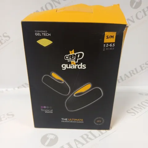 boxed CREP PRODUCT GUARDS THE ULTIMATE SNEAKER CREASE GUARD UK 2-6.5