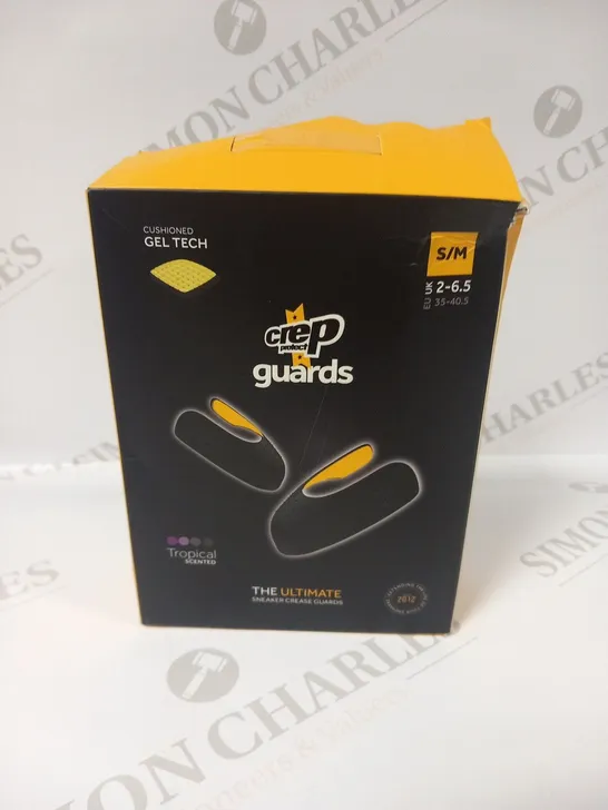 boxed CREP PRODUCT GUARDS THE ULTIMATE SNEAKER CREASE GUARD UK 2-6.5