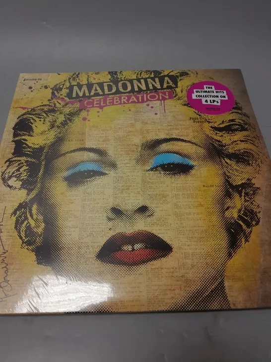 SEALED MADONNA - CELEBRATION 4 VINYL LP