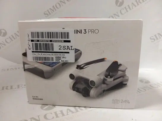 BOXED DJI MINI 3 PRO RC ULTRA LIGHT 249G