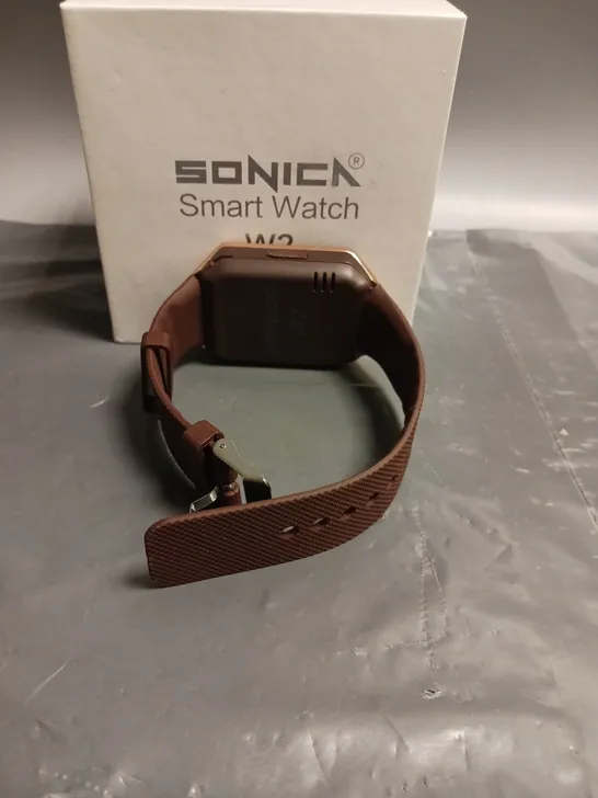 SONICA SMART WATCH W2 GOLD 