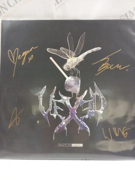 VEXED NEGATIVE ENERGY SIGNED VINYL 