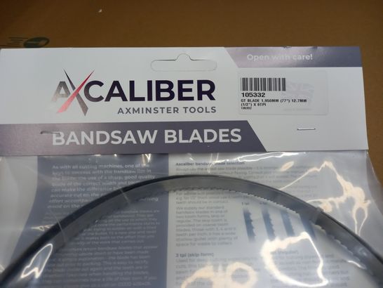 PACKAGED AXMINSTER TOOLS BANDSAW BLADES